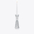 New Antique Mirage Dual Vase Baccarat in Crystal Clear