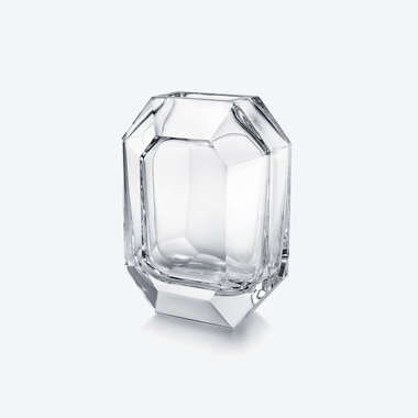Octogone Vase Clear View 1