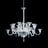 Lampadario Mille Nuits (18L) Baccarat in Cristallo Clear