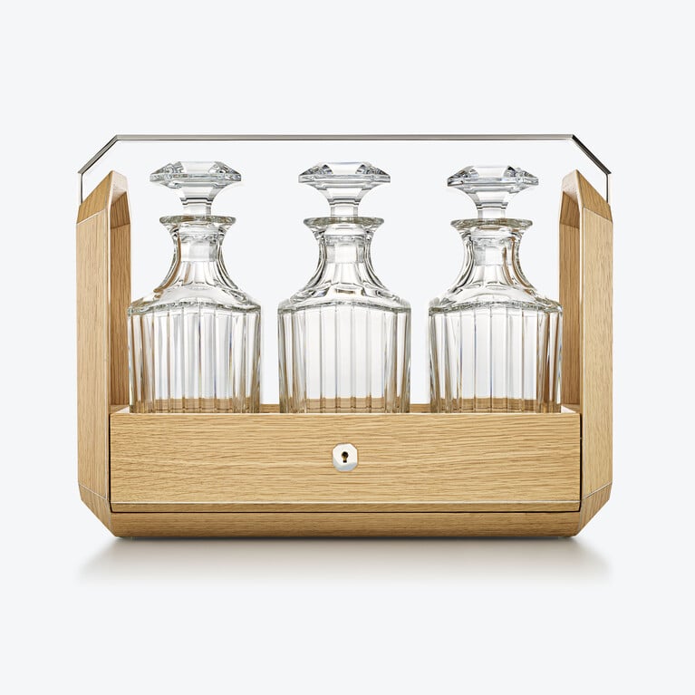 Octogone Tantalus Natural Oak Baccarat in Wood Beige View 2