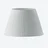 Tourbillon Lampshade Baccarat in Taffeta White