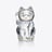 Cat Maneki Neko Figurine XL Baccarat in Crystal Gold