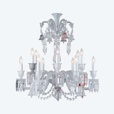 Zénith Flou, Je Te Vois Flou Chandelier View 1