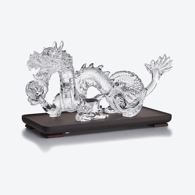 Dragon Zodiaque 2024 XL Baccarat en Cristal Clair
