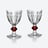 Harcourt 1841 Glasses Baccarat, Wine glass in Crystal Red