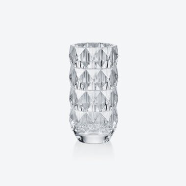 Louxor Round Vase S Clear Baccarat