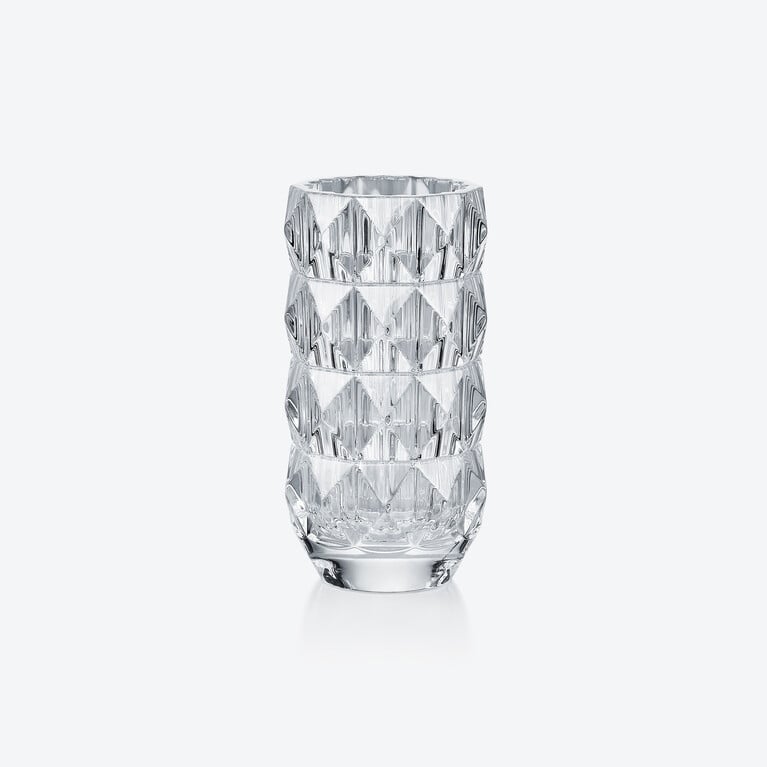 Louxor Round Vase S Clear Baccarat
