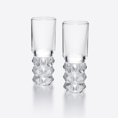 Louxor Vodka Glasses Baccarat, Spirit glass in Crystal Clear