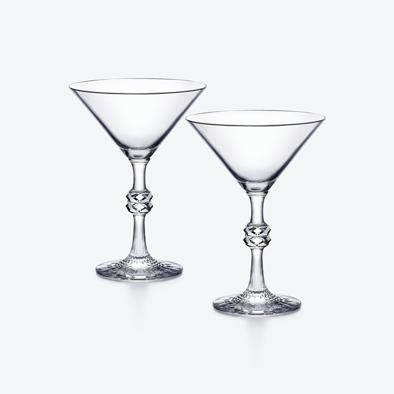 Passion Collection by Jean-Charles Boisset Martini Glasses Baccarat, Martini glass in Crystal Clear