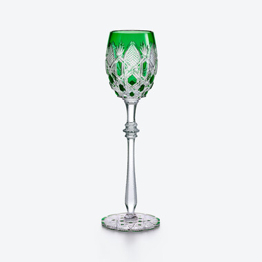 Tsar Water Glass Green Baccarat