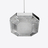 Octogone Ceiling Lamp (1L) Baccarat in Crystal Clear