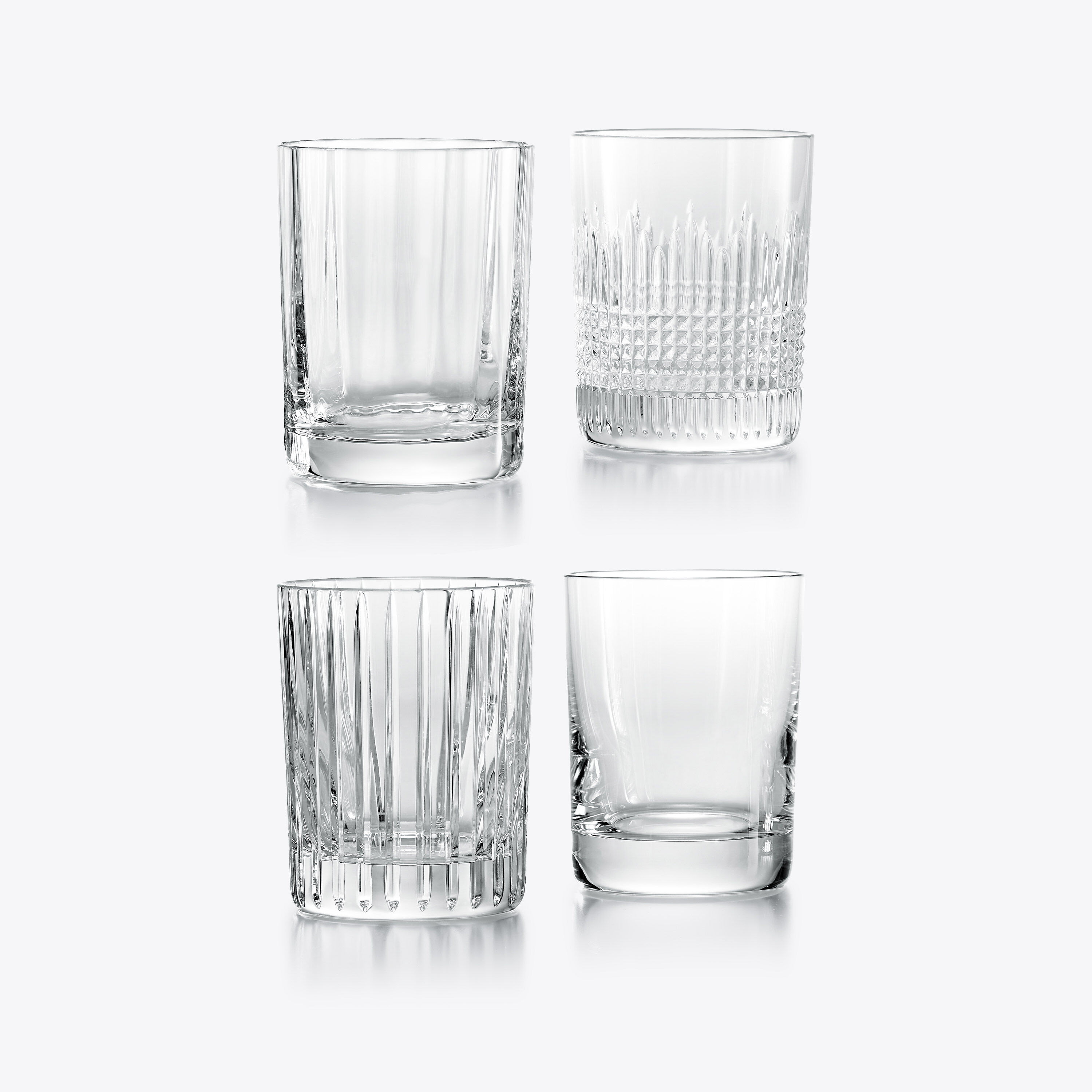 Baccarat クリスタルグラス 4個セット 4 Elements Tumblers Set | Baccarat United States
