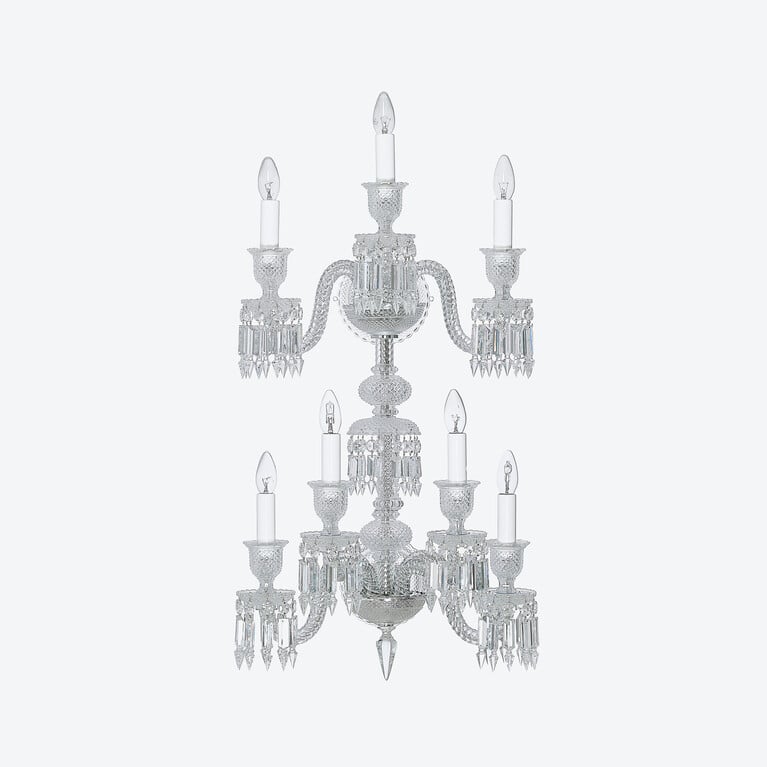 ゼニス ウォールユニット (7L) Baccarat、クリアのクリスタル製レビュー 1