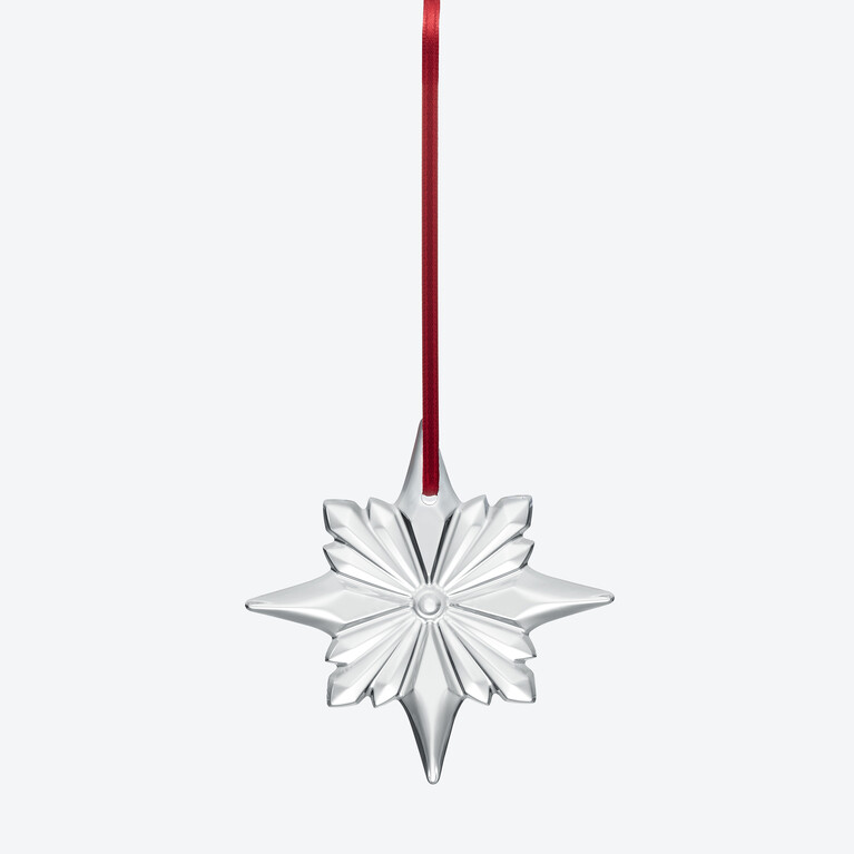 Noël Annual Ornament 2023 Baccarat in Clear Crystal