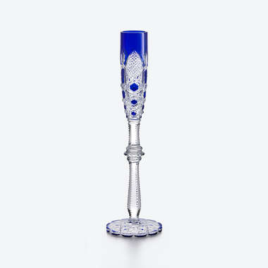 Tsar Vodka Glass Blue View 1