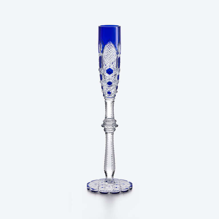 Tsar Wodkaglas Blau