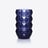 Vase Louxor Rond M Baccarat en Cristal Bleu