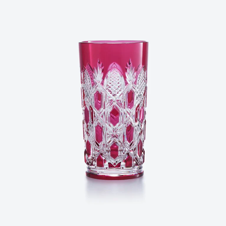 Tsar Highball Baccarat in Crystal Pink View 1
