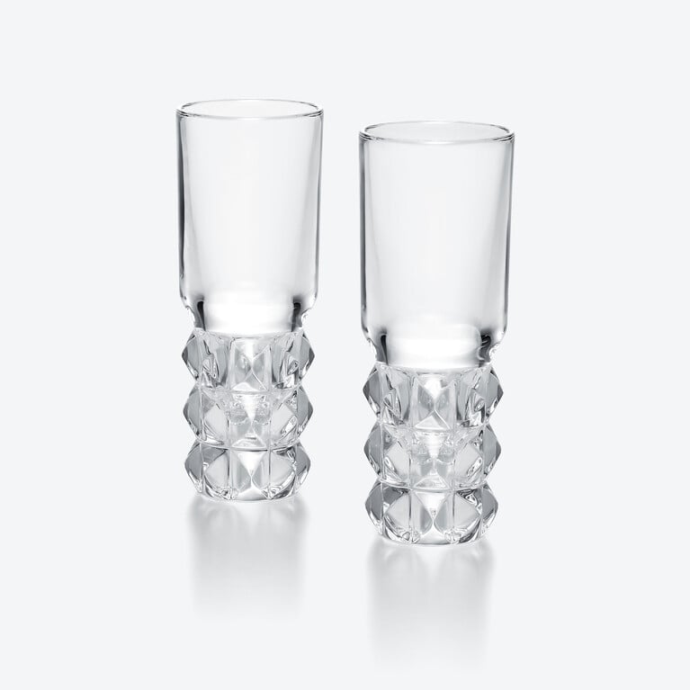 Louxor Vodka Glasses Baccarat, Spirit glass in Crystal Clear View 1