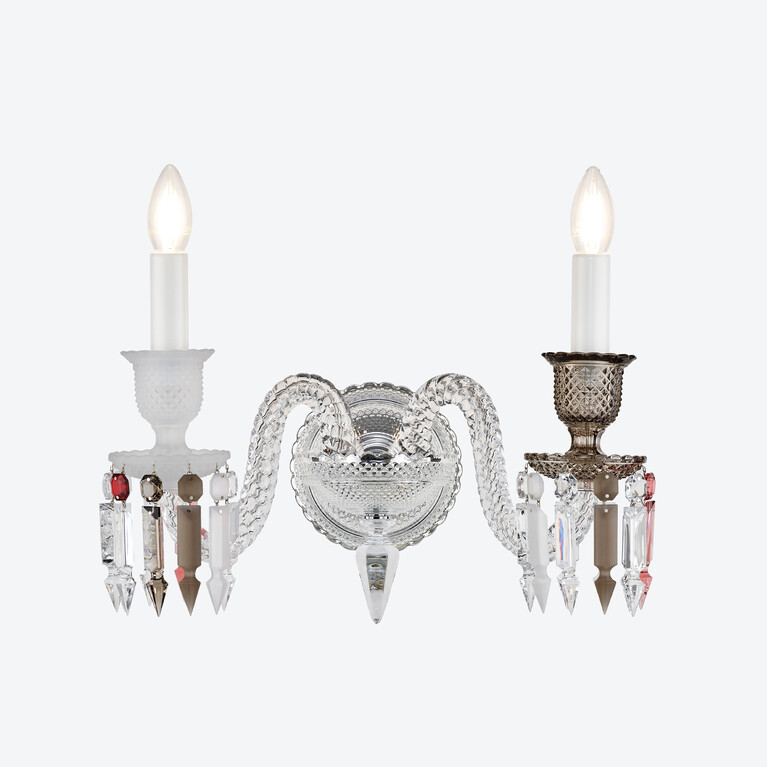 Z&eacute;nith Flou Wall Unit (2L) Baccarat in Crystal Multicolor View 1