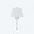 Torch Ceiling Lamp Baccarat in Crystal White