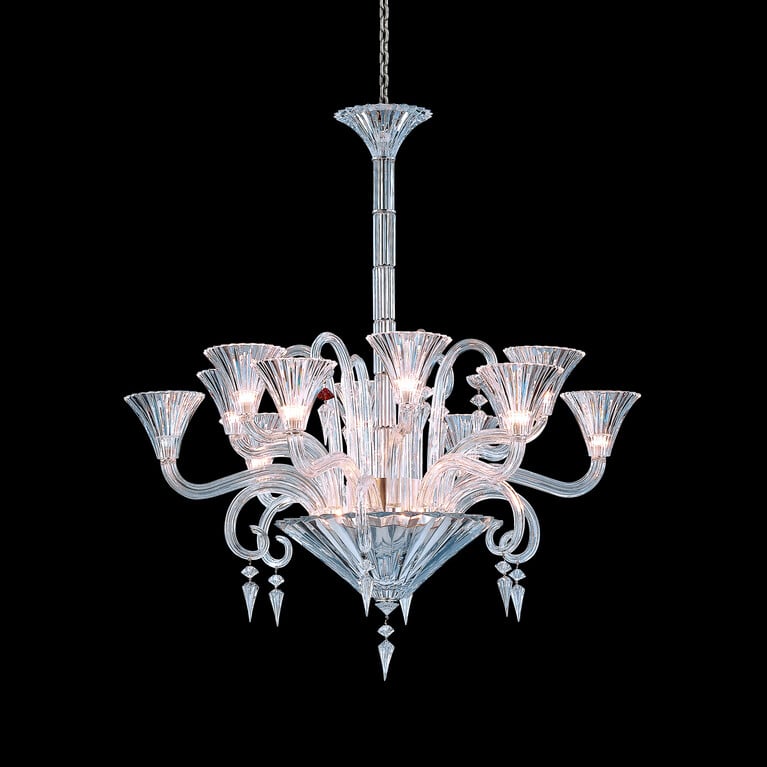 Mille Nuits Chandelier (12L) Baccarat in Crystal Clear View 1