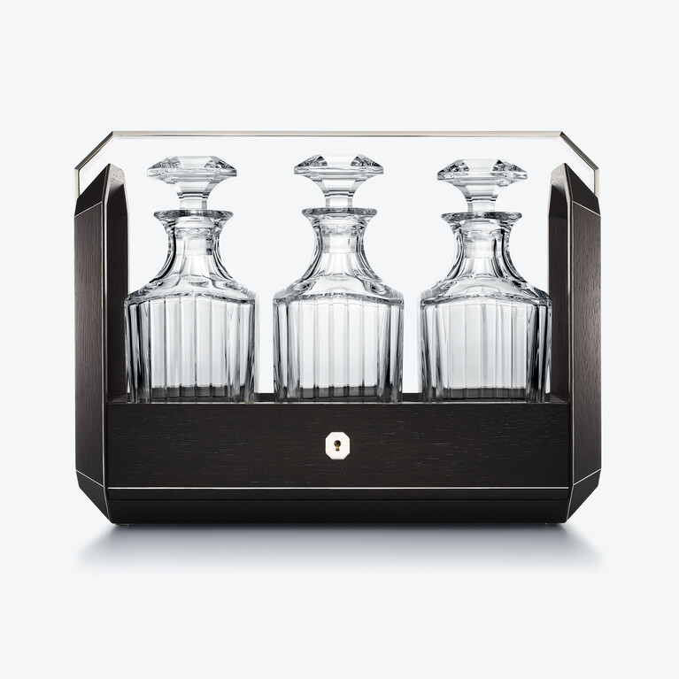 Octogone Tantalus Black Oak Baccarat in Wood Black View 3