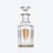 Harcourt Empire Whisky Decanter Baccarat in Gold Crystal