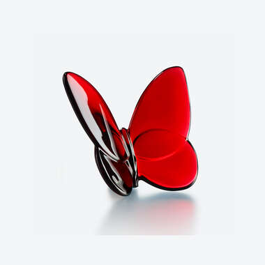 Papillon Porte-Bonheur Rouge Voir 1
