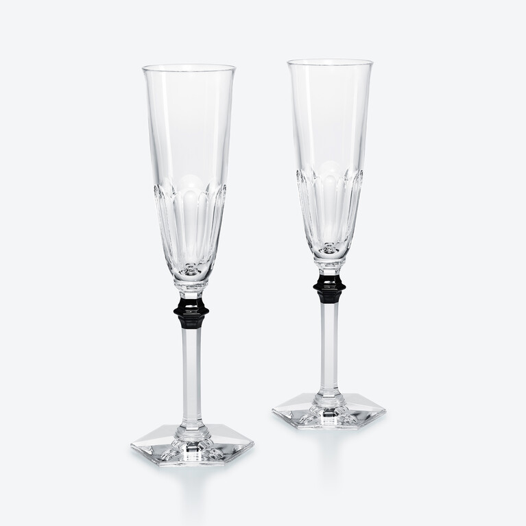 Harcourt Eve Flutes Baccarat, Champagne flute in Crystal Clear View 1