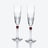 Harcourt Eve Flutes Baccarat, Champagne flute in Crystal Red
