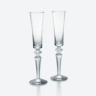 Mille Nuits Flutissimo Flutes Clear Baccarat