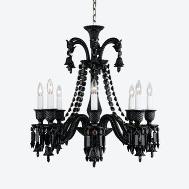 Zénith Chandelier Black (8L)  Baccarat