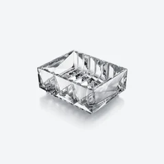 Select ルクソール 小物入れ Baccarat、クリアのクリスタル製