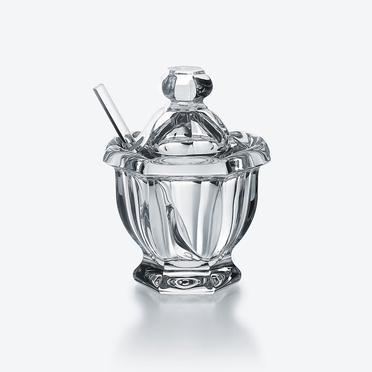 Harcourt Missouri Jam Jar S Baccarat in Clear Crystal