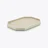 Octogone Tray M Baccarat in Recycled leather White