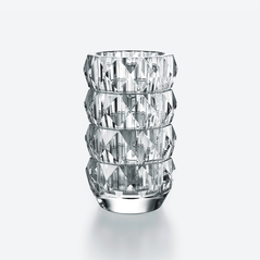 Select Louxor Round Vase M Baccarat in Crystal Clear