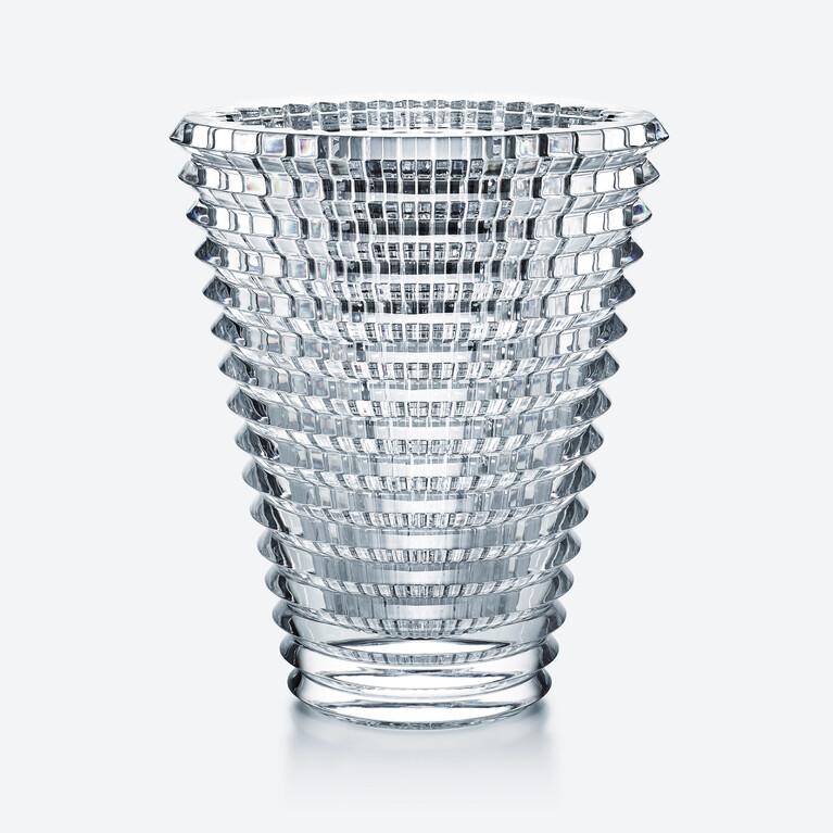 Eye Oval Vase XL Clear Baccarat