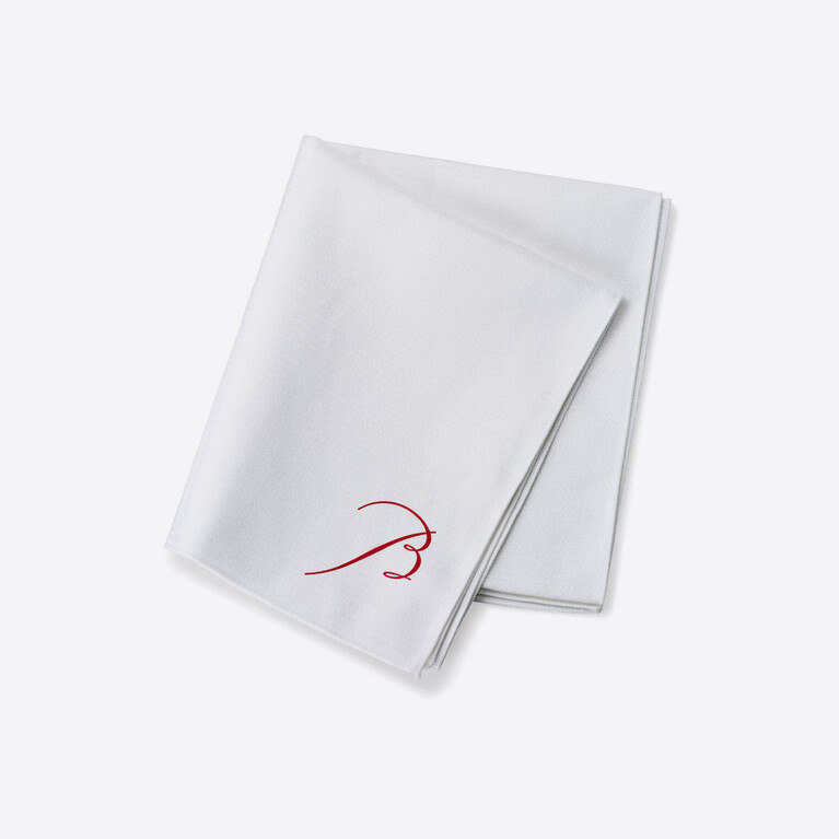 Cleaning Cloth Baccarat in A18 White