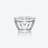 Talleyrand &bdquo;Comme De L'or Noir&ldquo; Kaviarschale Baccarat in Klarem Kristall
