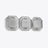 Aplique De Pared Octogone (3L) Baccarat en Cristal Clear
