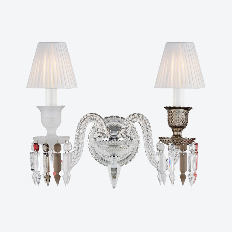 Applique Zénith Flou (2L)  Baccarat