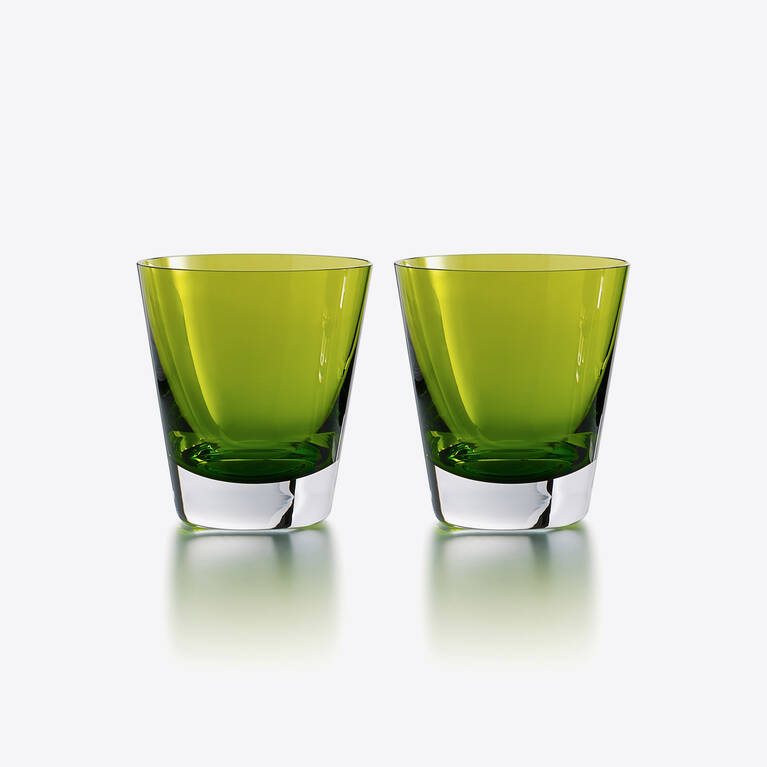 MOSAÏQUE 平底杯, 苔綠色