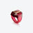 Harcourt Ring Baccarat in Rotem Kristall