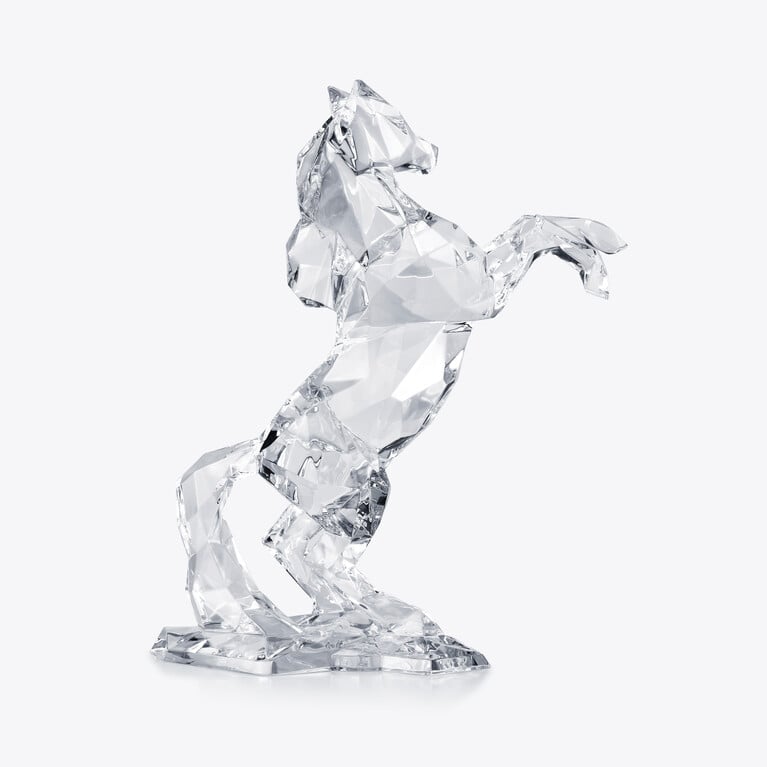 ペガサス ポリゴン Baccarat、クリアのクリスタル製レビュー 1