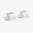 Tasses et Soucoupes à thé Talleyrand Baccarat, Tasse à café en Porcelaine Blanc