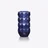 Vaso rotondo Louxor S Baccarat in Cristallo Blue