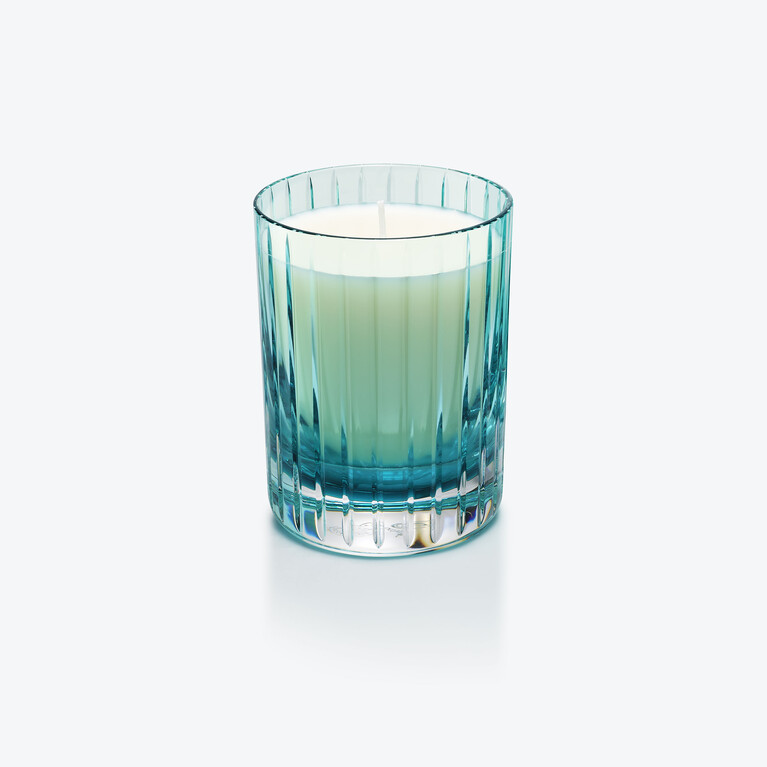 4 Elements Scented Candle Près Du Lac Baccarat in Wax Blue