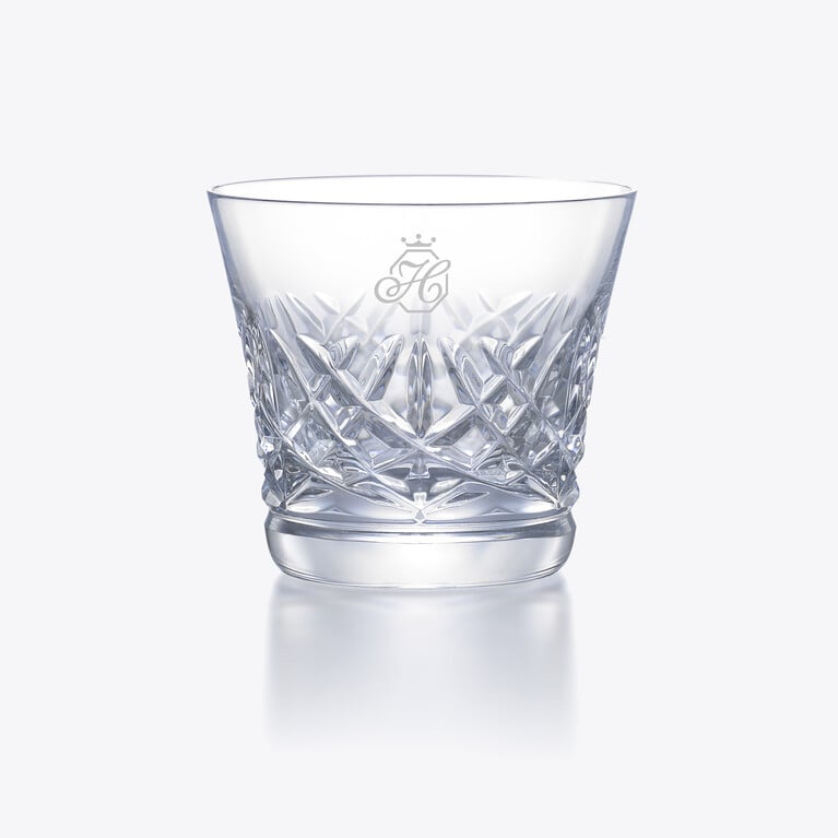 アリア タンブラー 2025（Hイニシャル入り） Baccarat、クリアのクリスタル製
