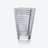 Vaso Eye Rettangolare L Baccarat in Cristallo Clear